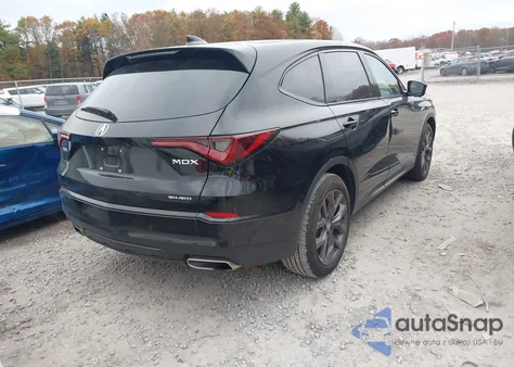 2024 Acura Mdx A-Spec z USA, uszkodzony, nr VIN 5J8YE1H04RL014673